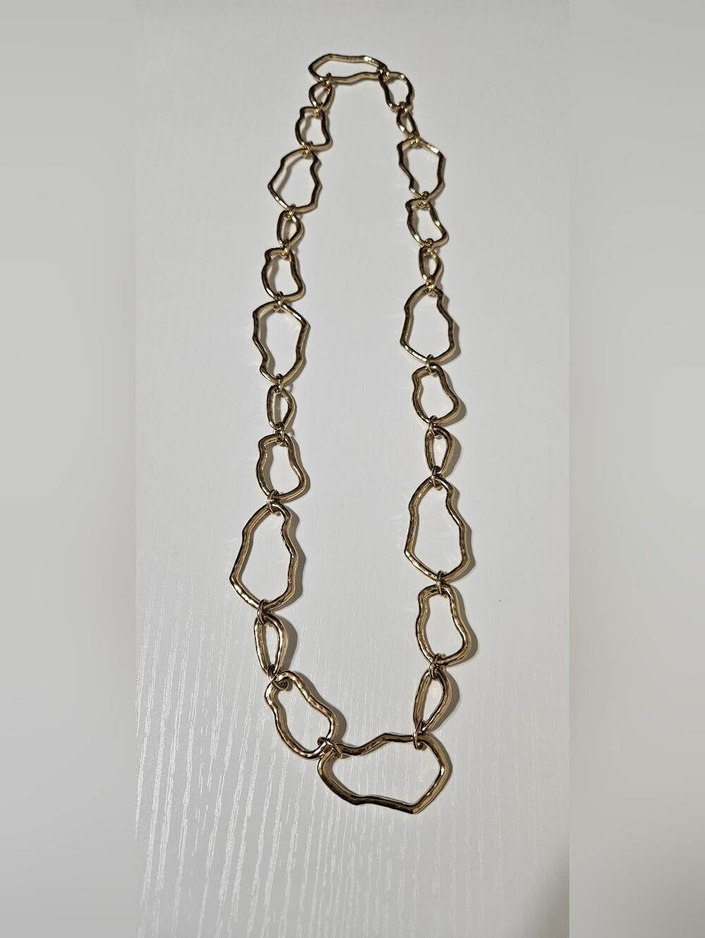 Avon Gold-Tone Abstract Necklace
